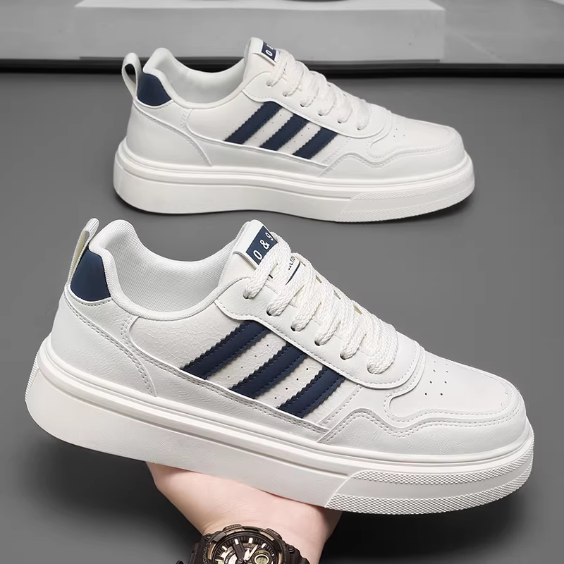 莆田男鞋2026新款夏季潮牌高级感男士小白鞋软底百搭运动休闲板鞋详情图